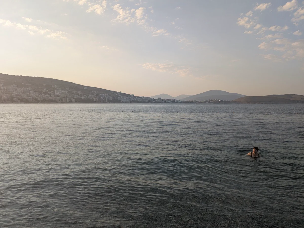 The calm Ionian Sea