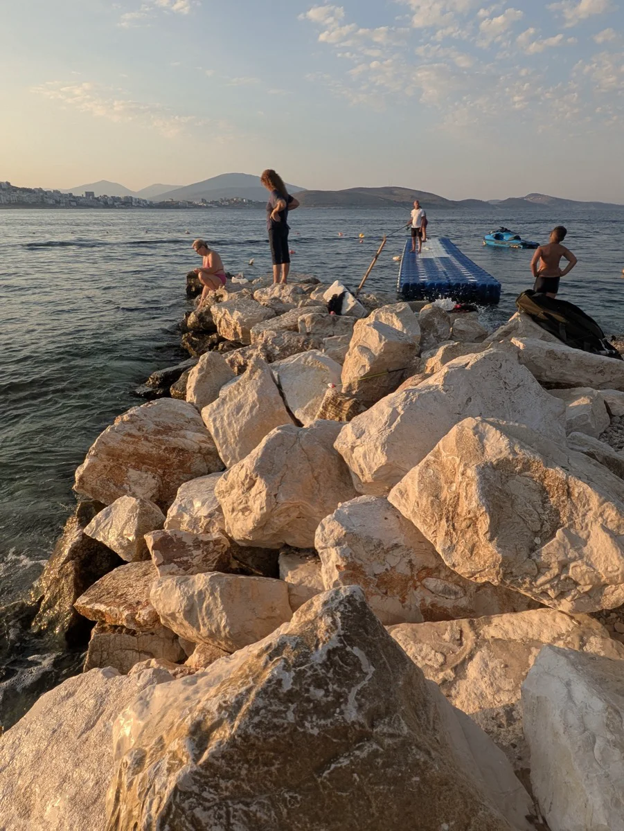 People chilling