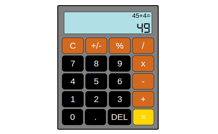 Calculator - Web-based arithmetic calculator application